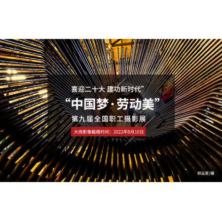 “中国梦·劳动美——喜迎二十大 建功新时代”第九届全国职工摄影展